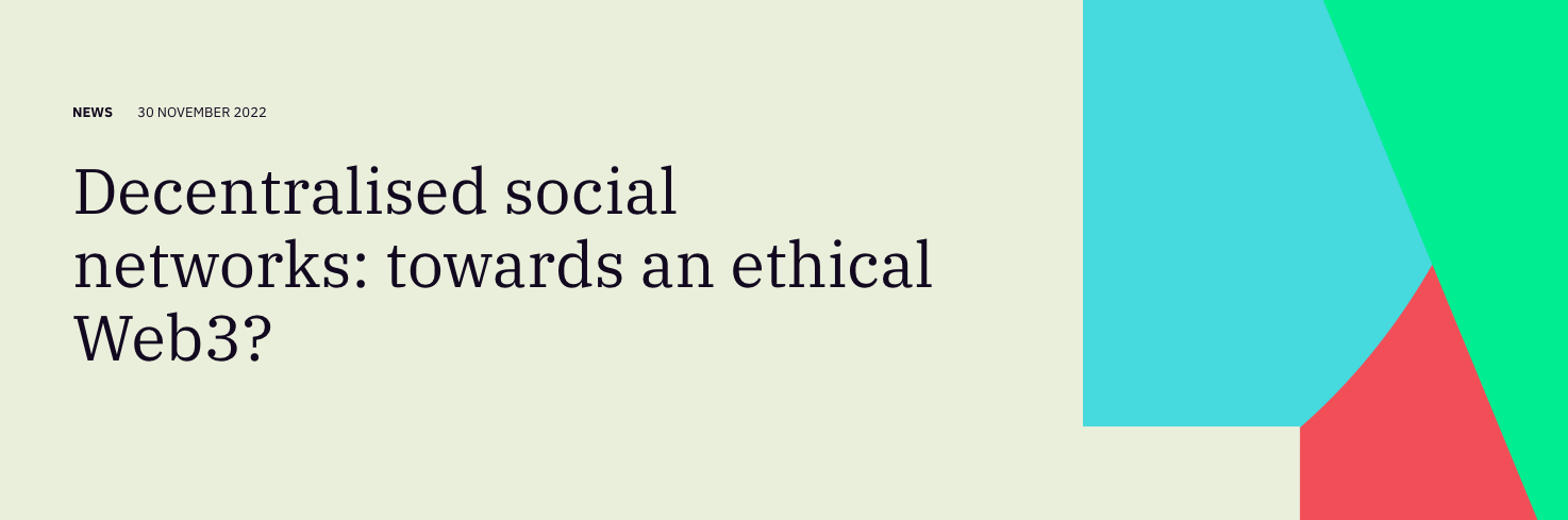 This article provides a definition of Web 3 and an analysis of the various decentralised social networking projects currently under development.